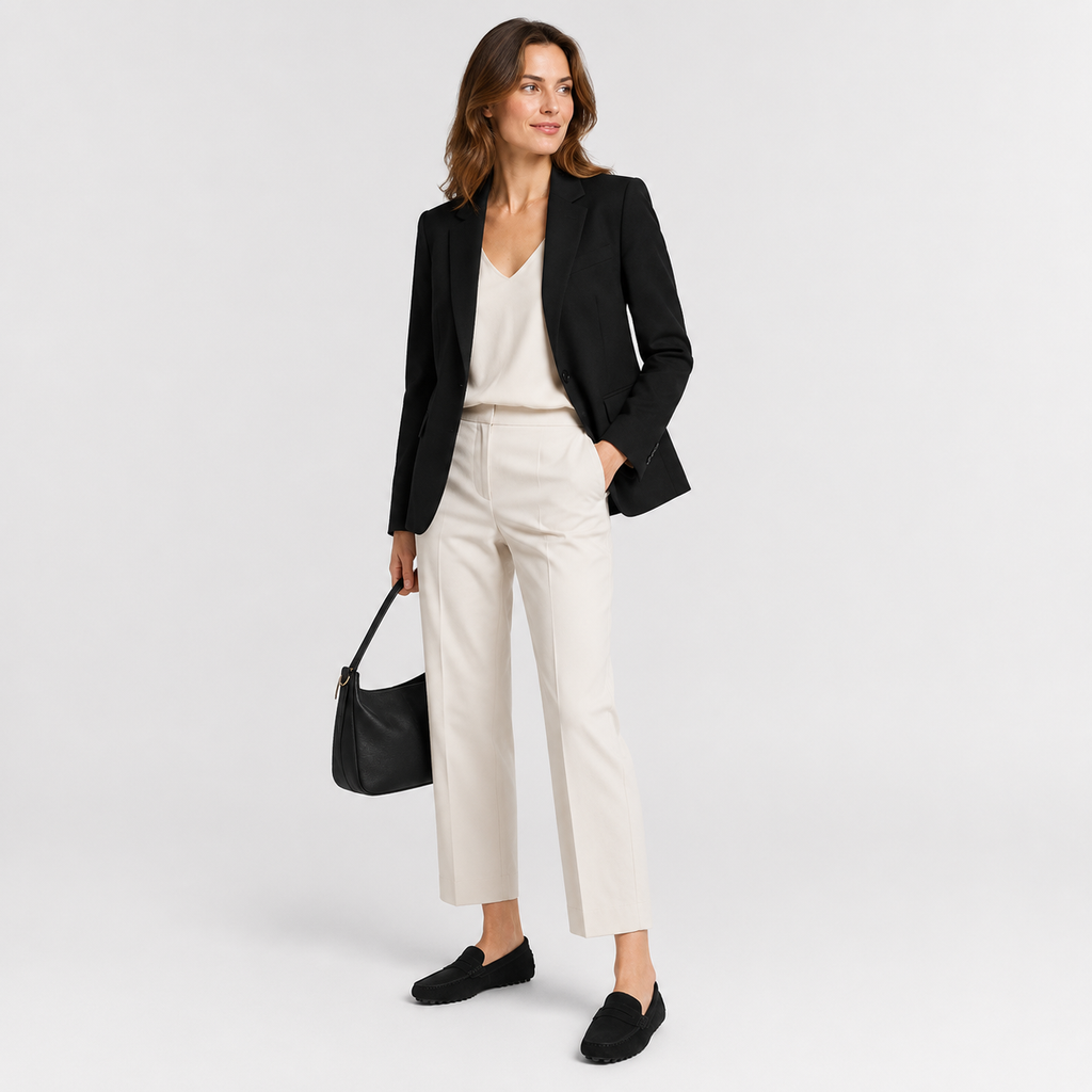 Mocassin Daim Noir Femme | Florence
