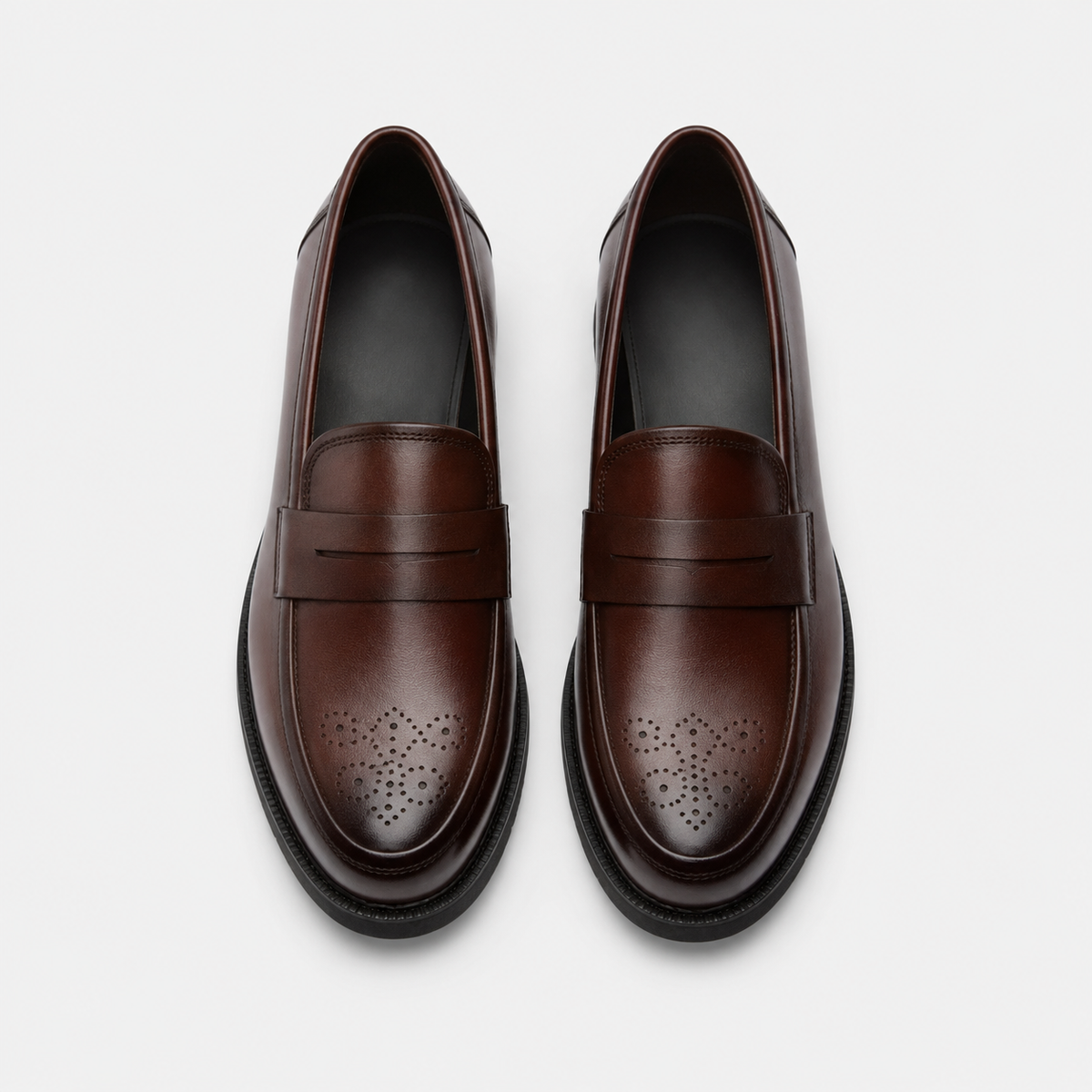 Mocassin Cuir Confort Marron pour Homme | Léandre