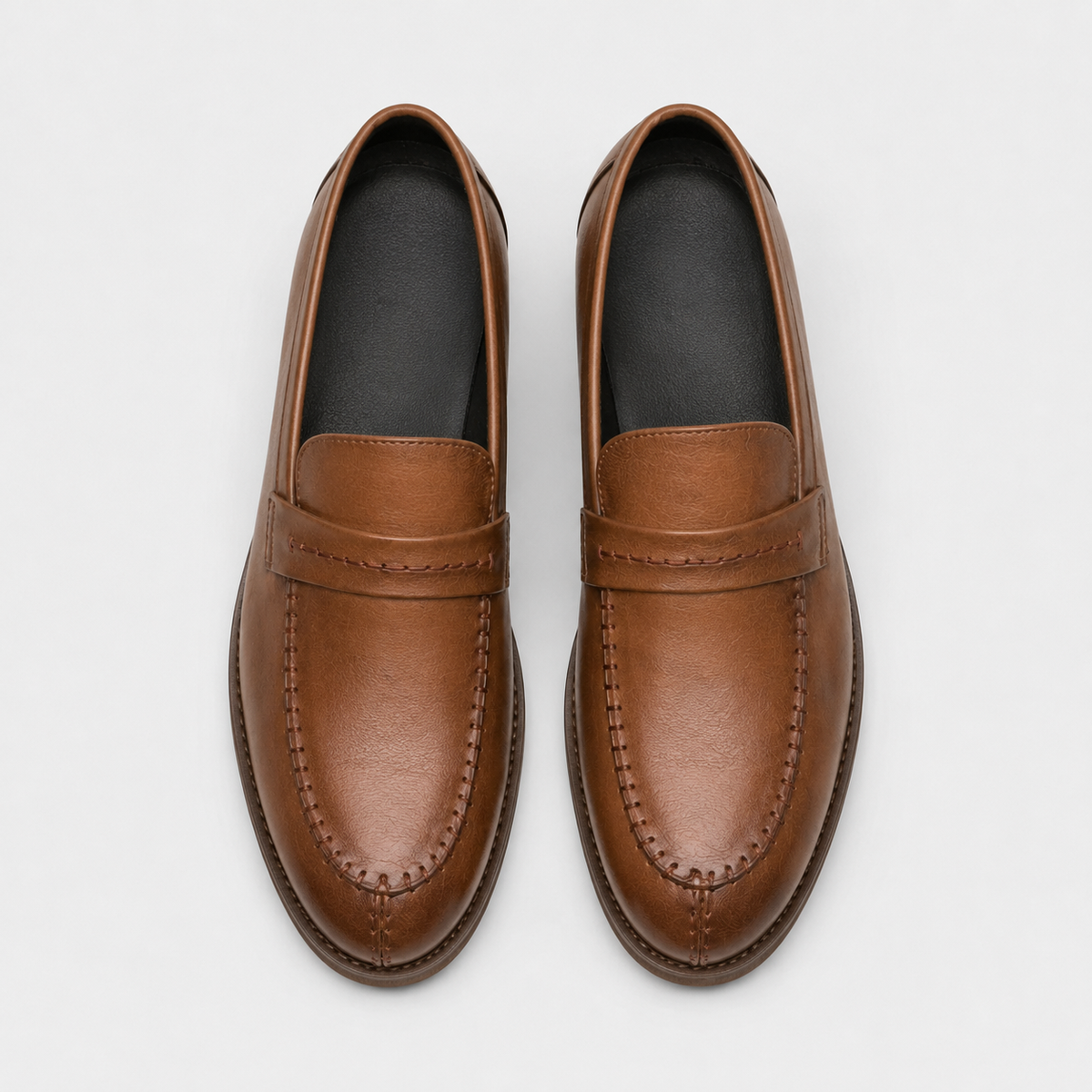 Mocassin Cuir Marron de Ville pour Homme | Raphaël