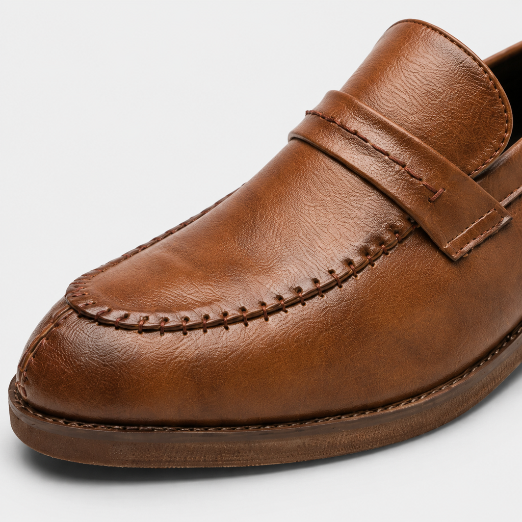 Mocassin Cuir Marron de Ville pour Homme | Raphaël