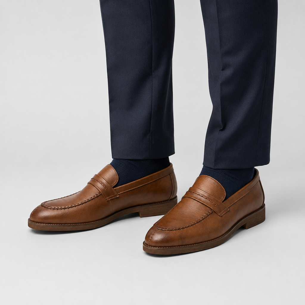 Mocassin Cuir Marron de Ville pour Homme | Raphaël