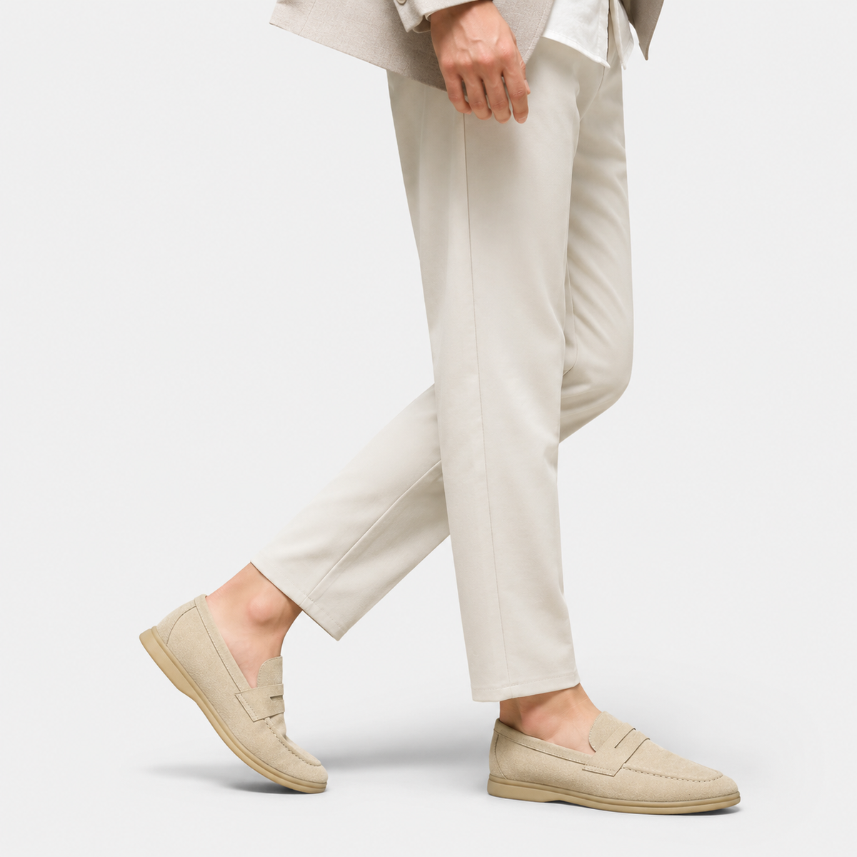 Mocassin Crème Homme | Hugo