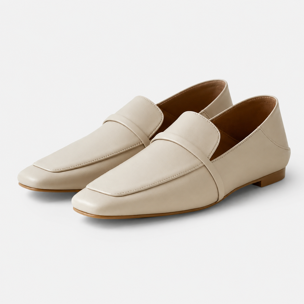Mocassin Crème Femme | Valentine