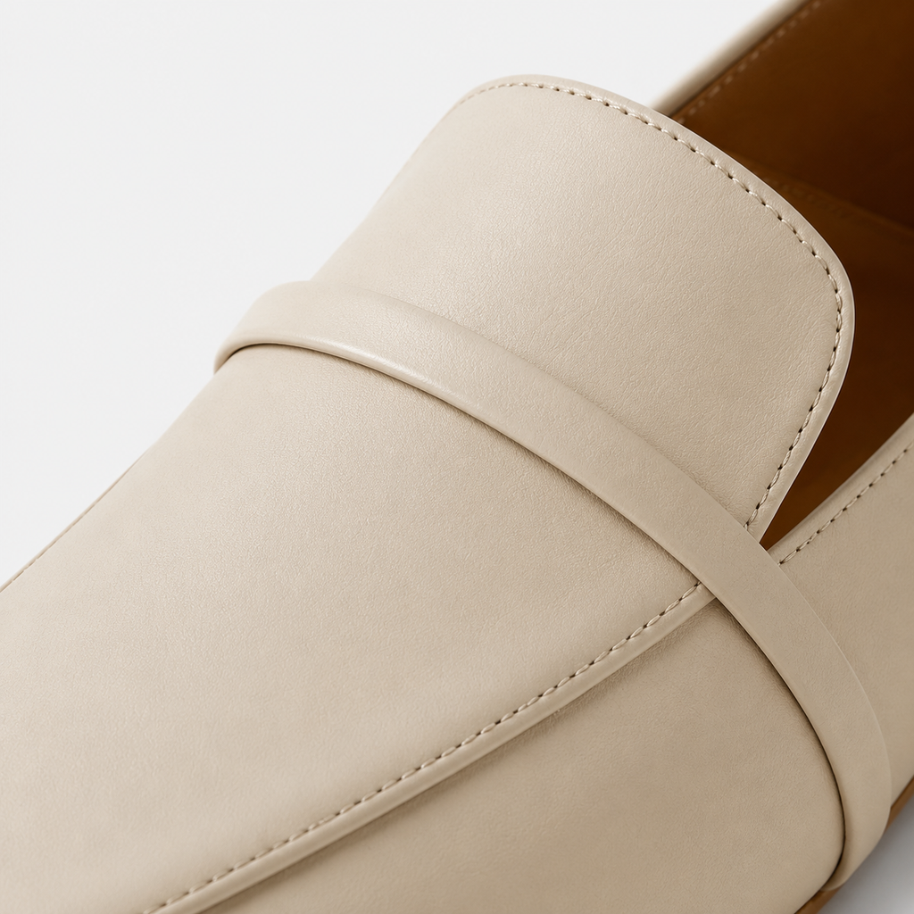 Mocassin Crème Femme | Valentine