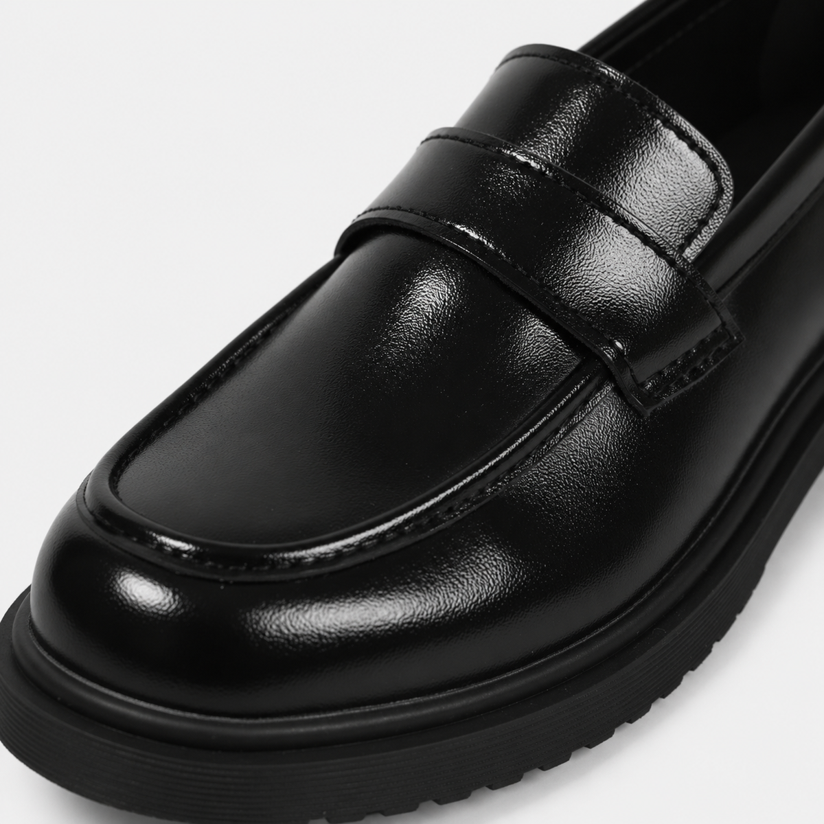 Mocassin Compensé en Cuir Vernis Femme | Giulia