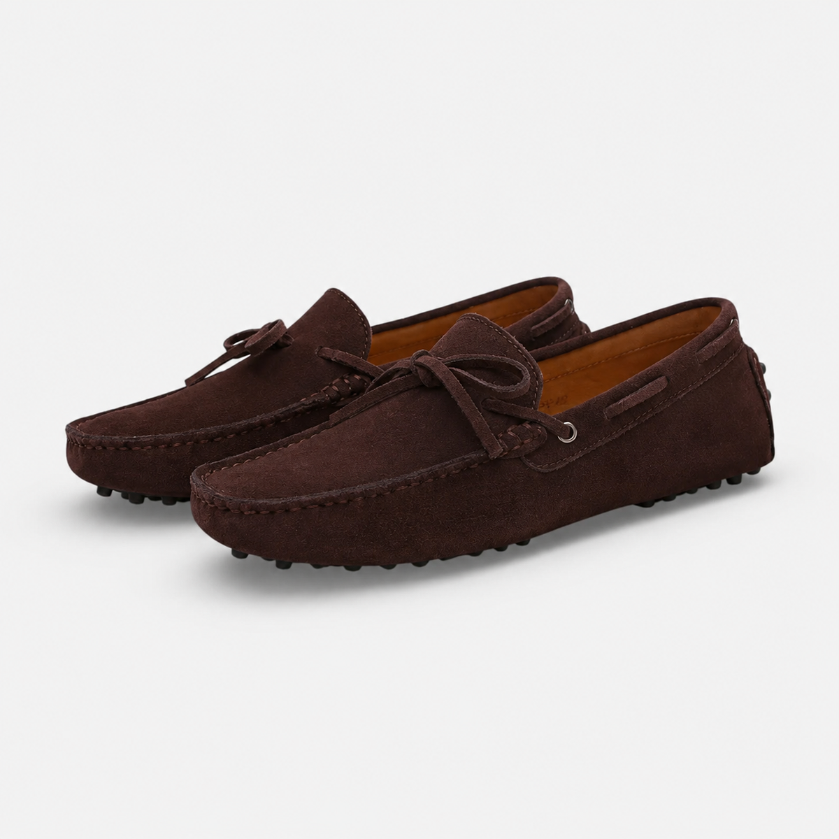 Mocassin Bateau Bordeaux Été en Daim Nubuck pour Homme | Amaury