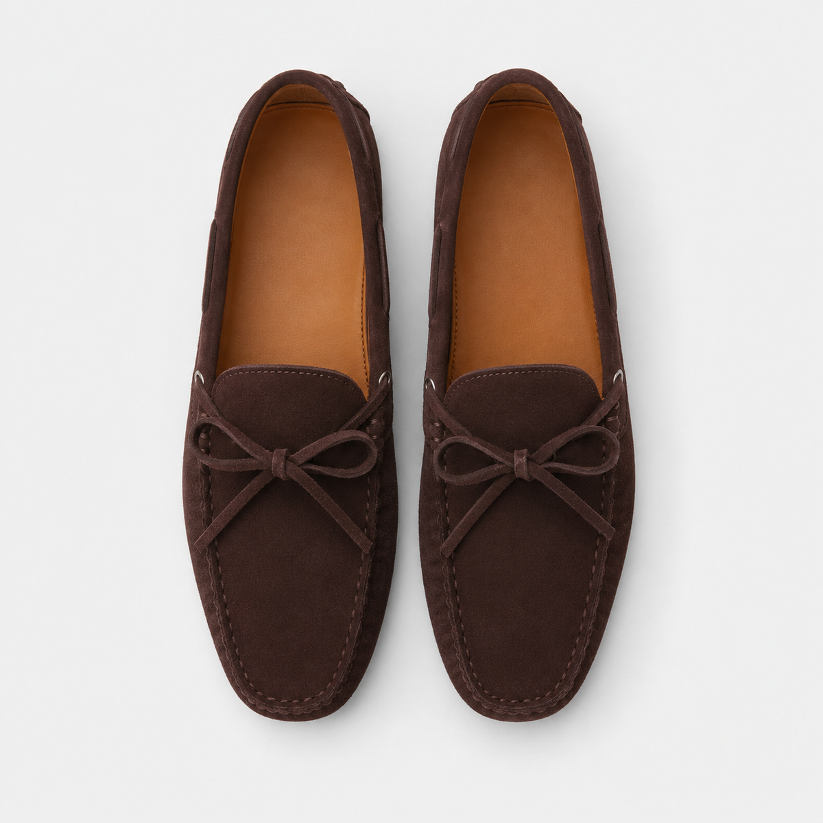 Mocassin Bateau Bordeaux Été en Daim Nubuck pour Homme | Amaury