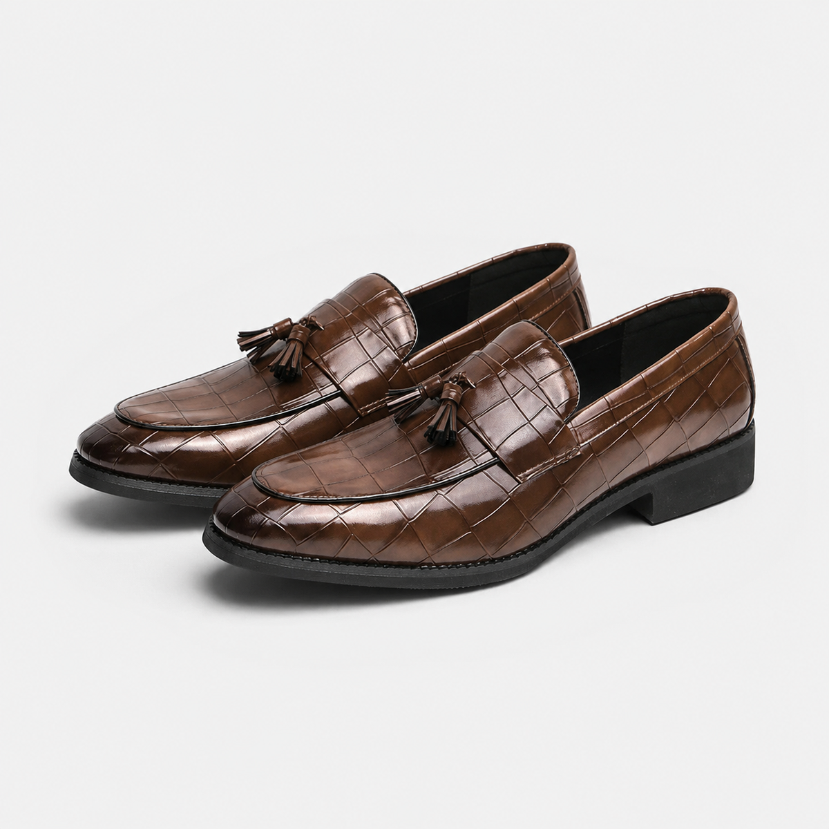 Mocassin à Gland Marron | Nino