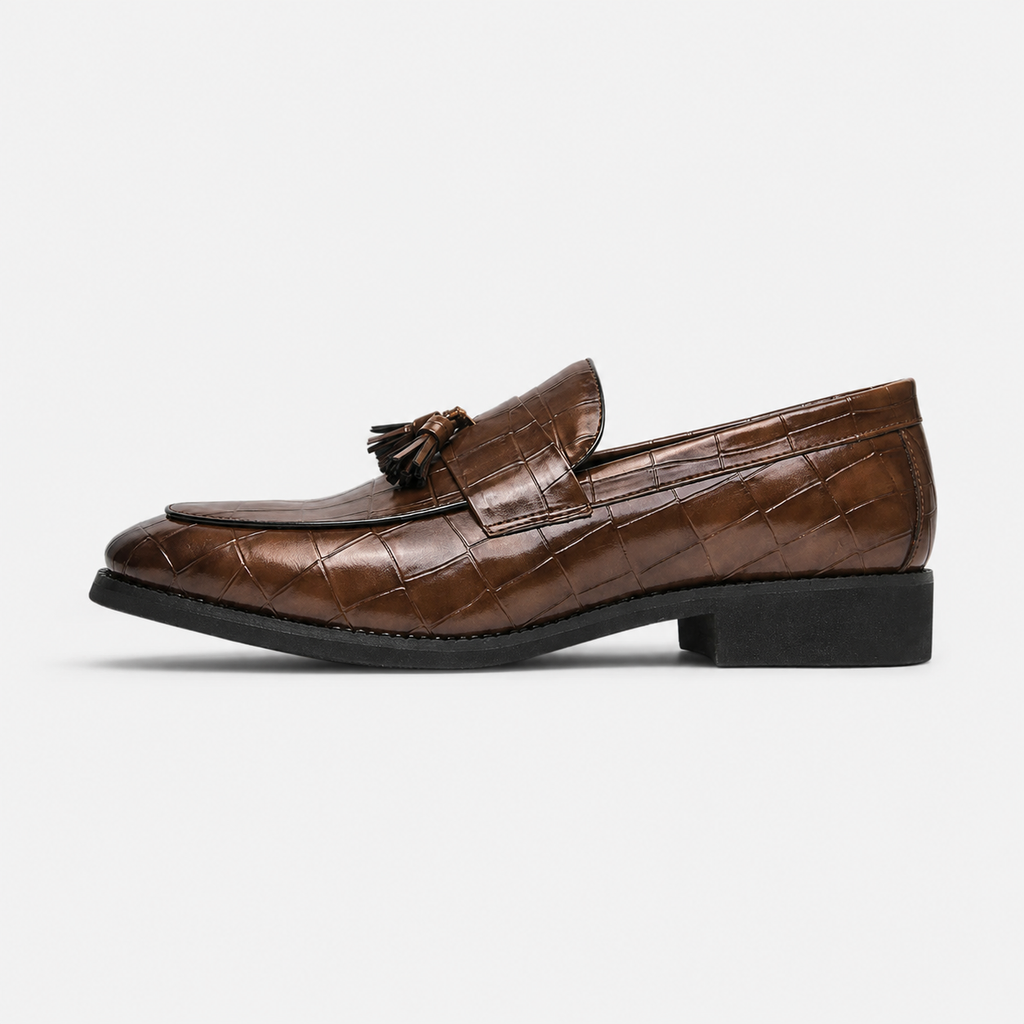 Mocassin à Gland Marron | Nino