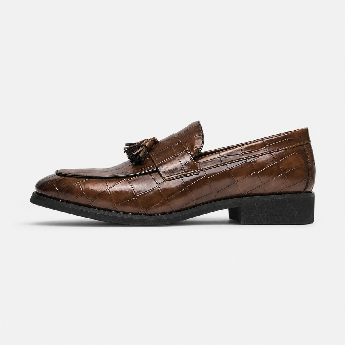 Mocassin à Gland Marron | Nino