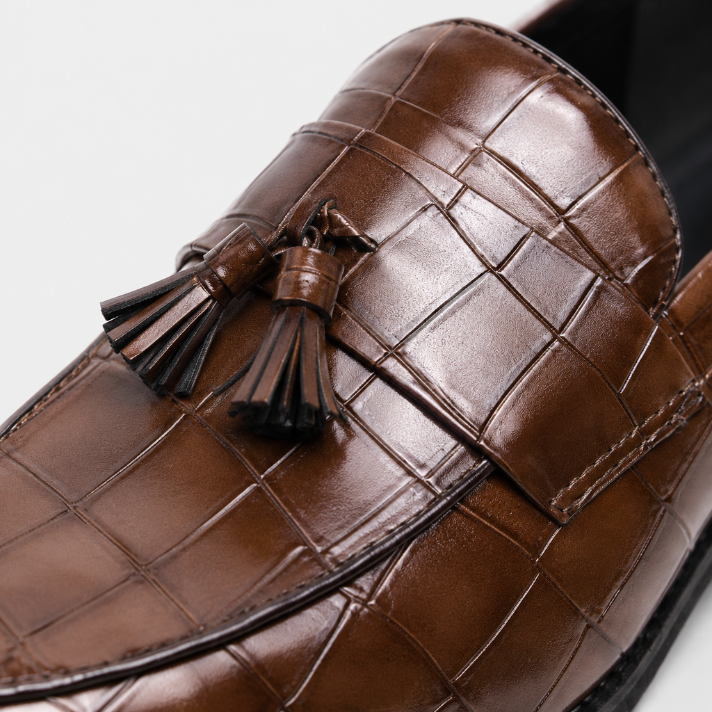 Mocassin à Gland Marron | Nino
