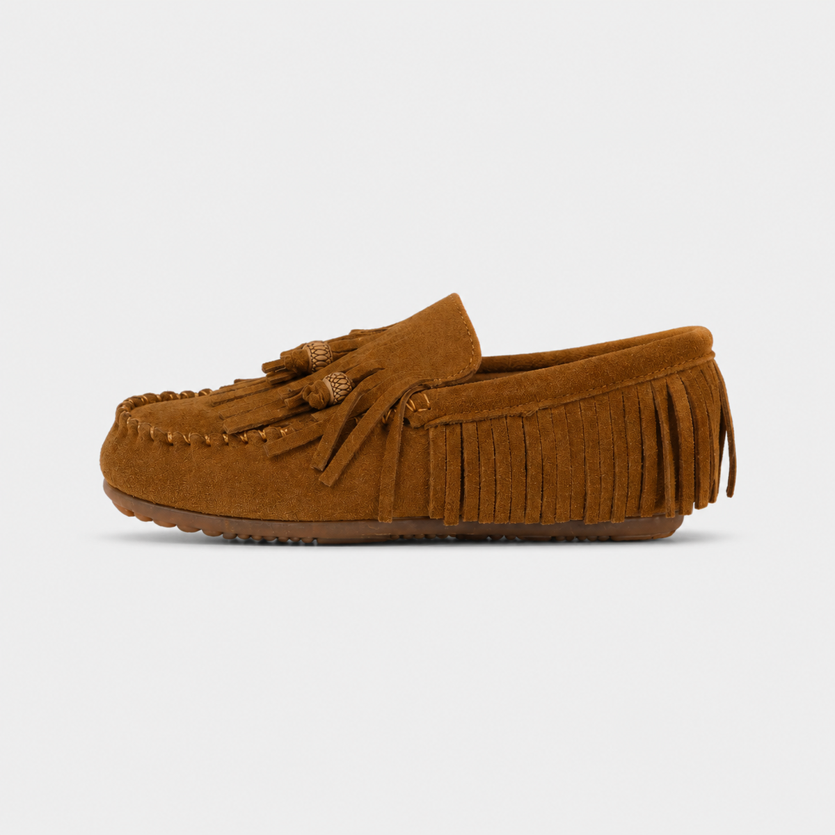 Chausson Mocassin Indien Marron pour Femme | Adèle
