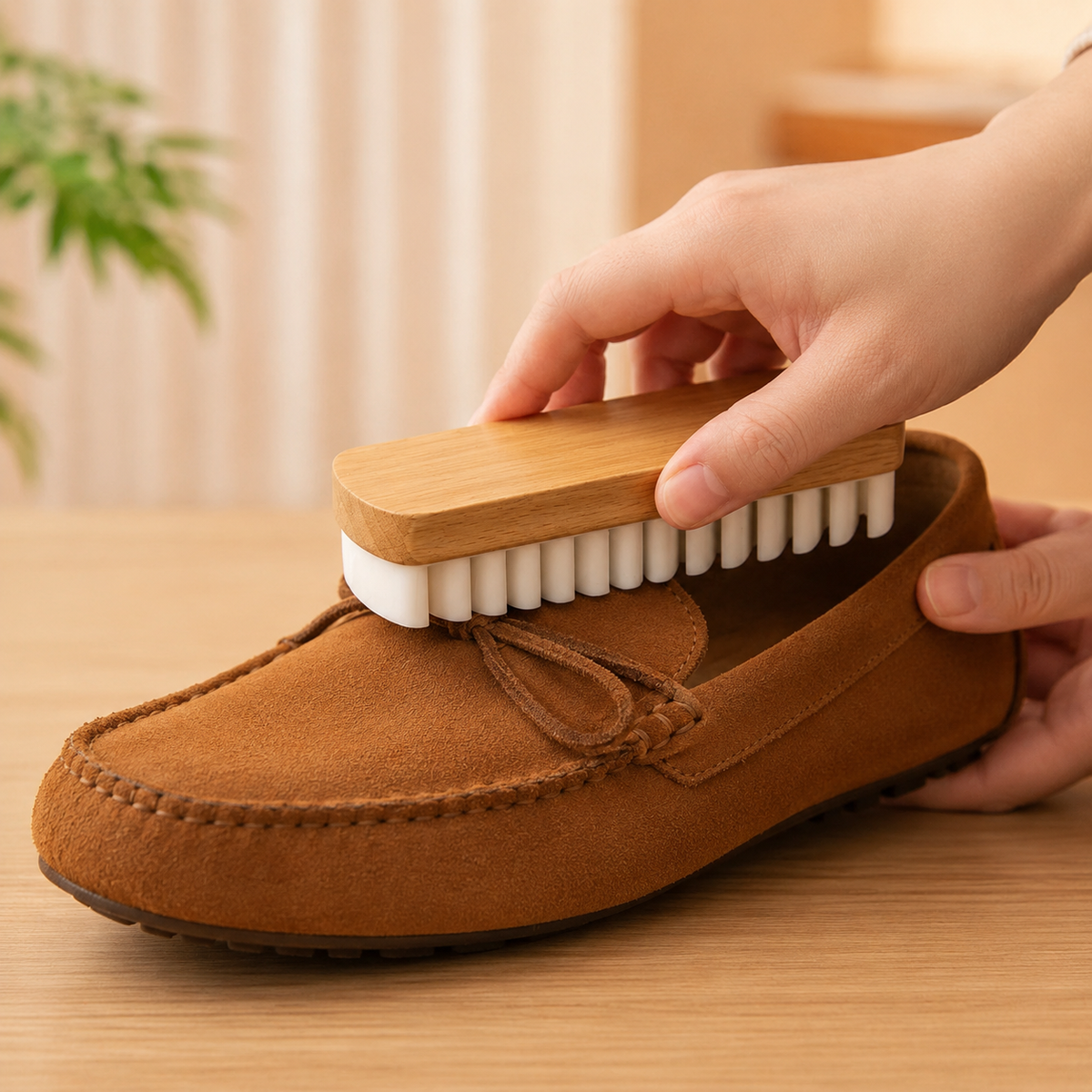 Brosse de Nettoyage pour Daim et Nubuck | Sohan
