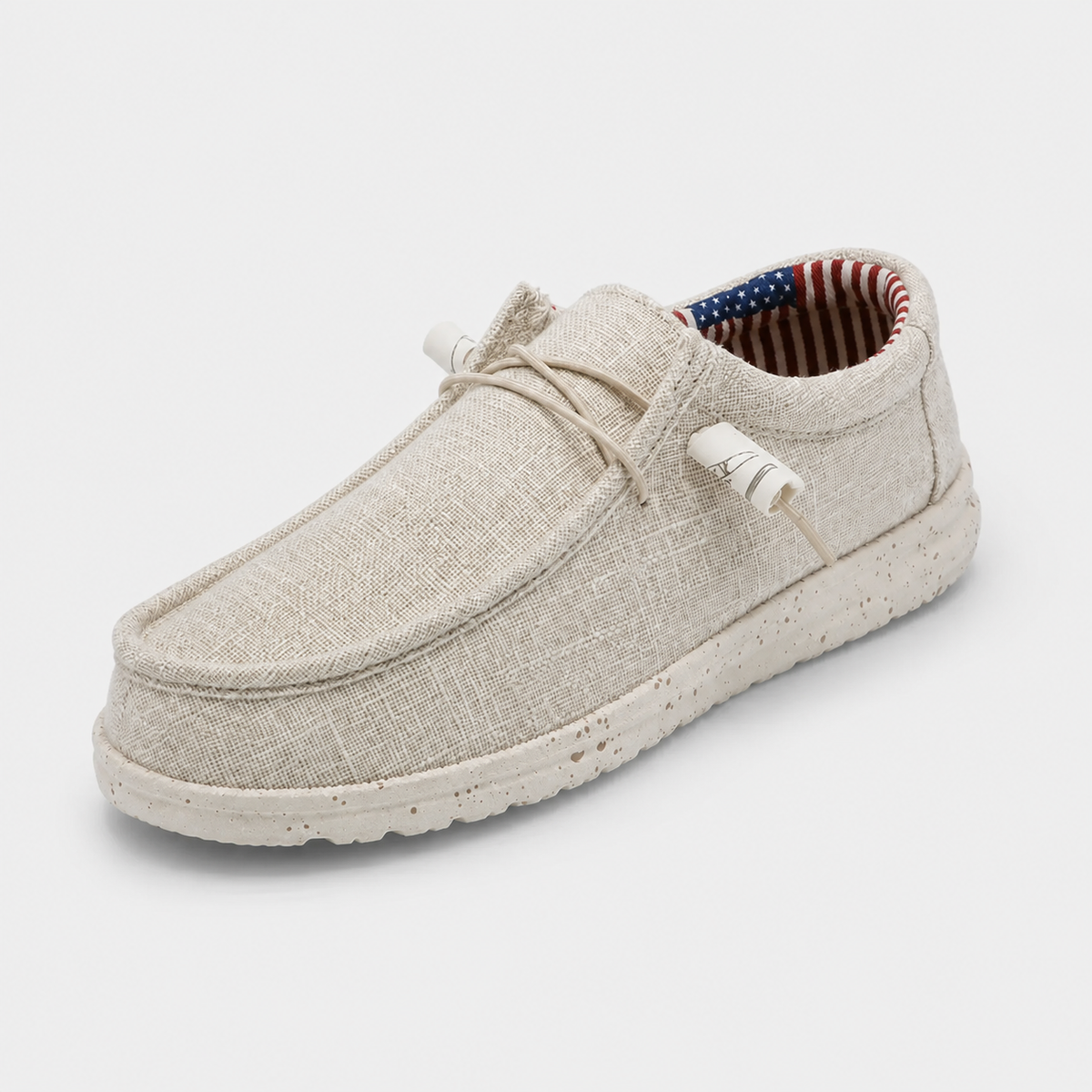 Mocassin Blanc pour Homme à Lacet | Théodore