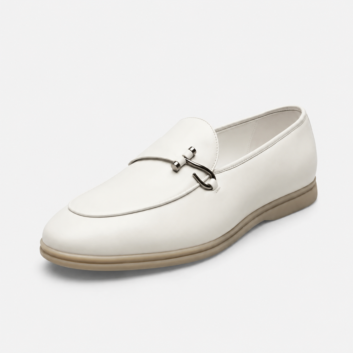 Mocassin en Cuir pour Homme Blanc | Aristide