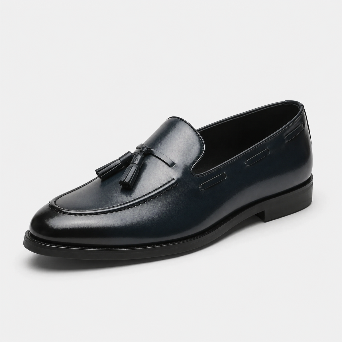 Mocassin en Cuir Marine à Gland Homme | William