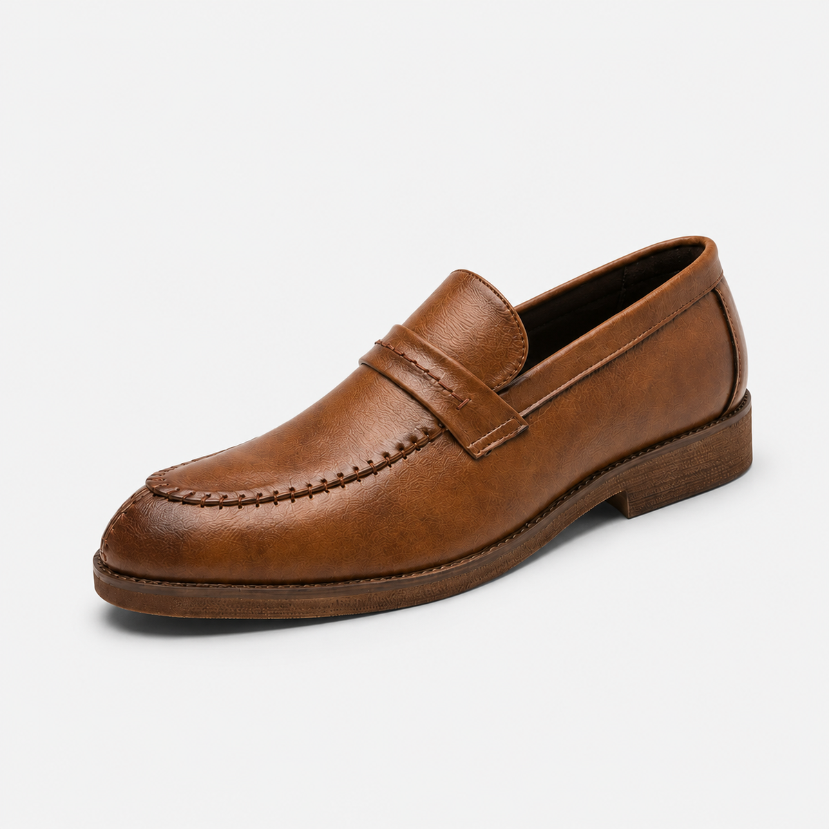 Mocassin Cuir Marron de Ville pour Homme | Raphaël