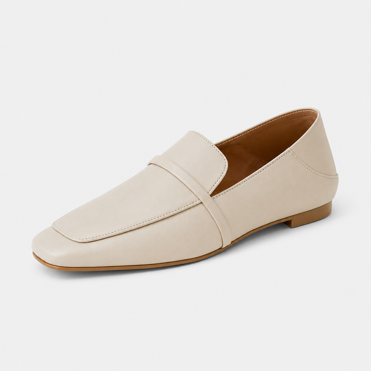 Mocassin Crème Femme | Valentine