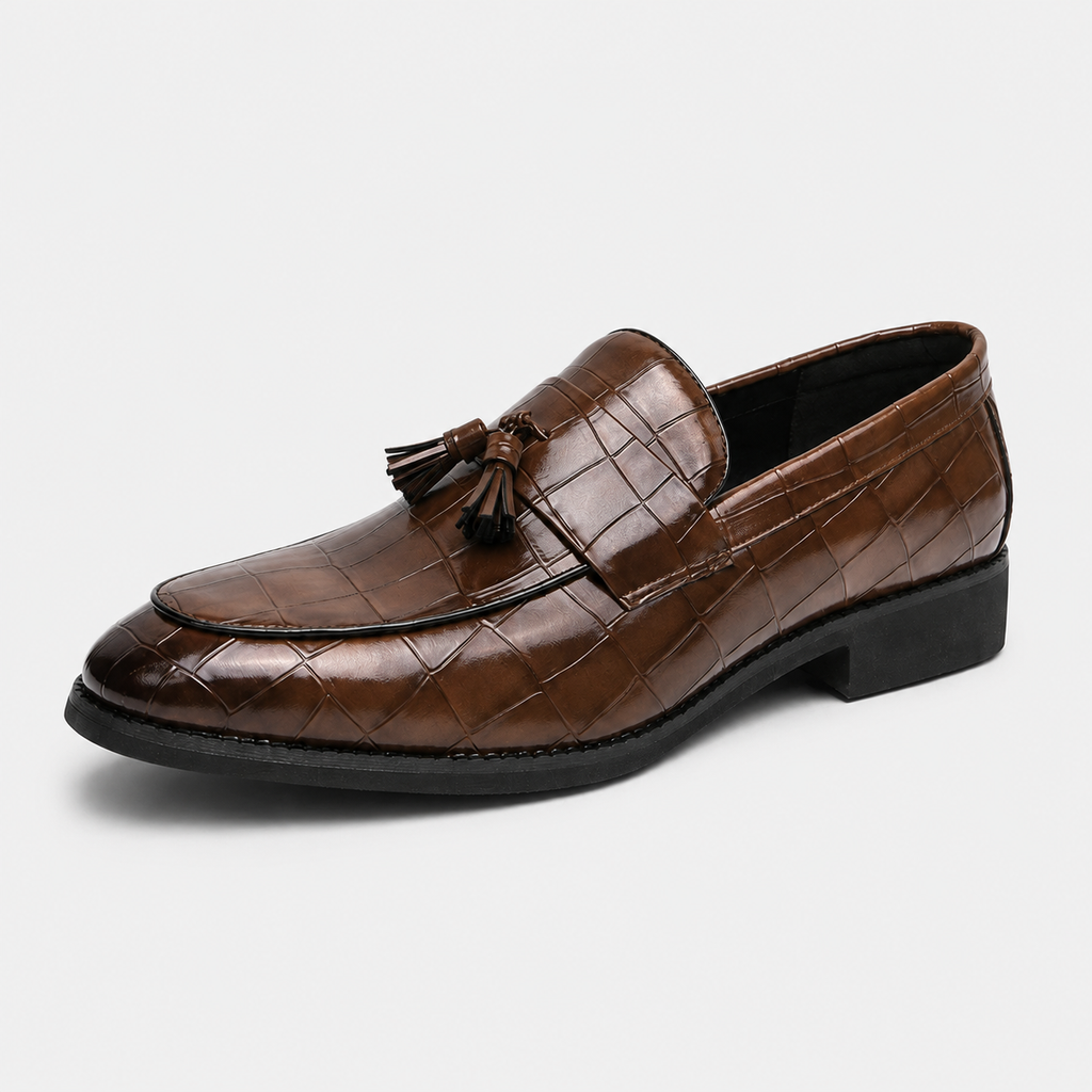 Mocassin à Gland Marron | Nino