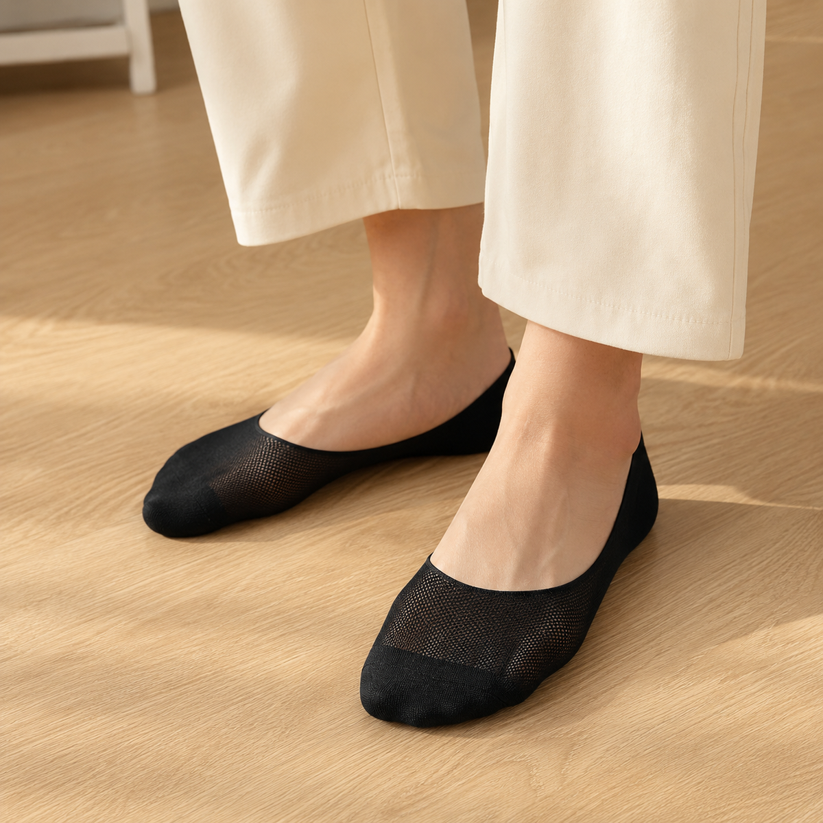 Lot de 5 Paires de Socquettes Invisibles en Coton | Swann