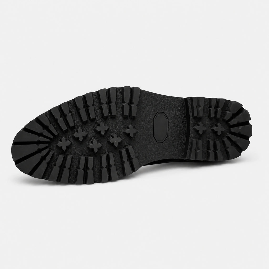 Mocassin en Cuir à Glands Compensé pour Homme | Samir
