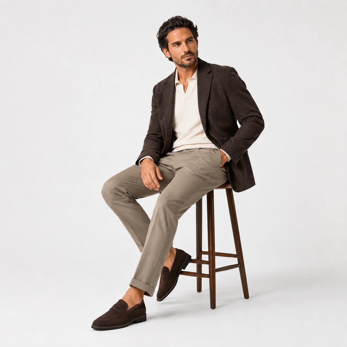 Mocassin Marron Foncé | Alix