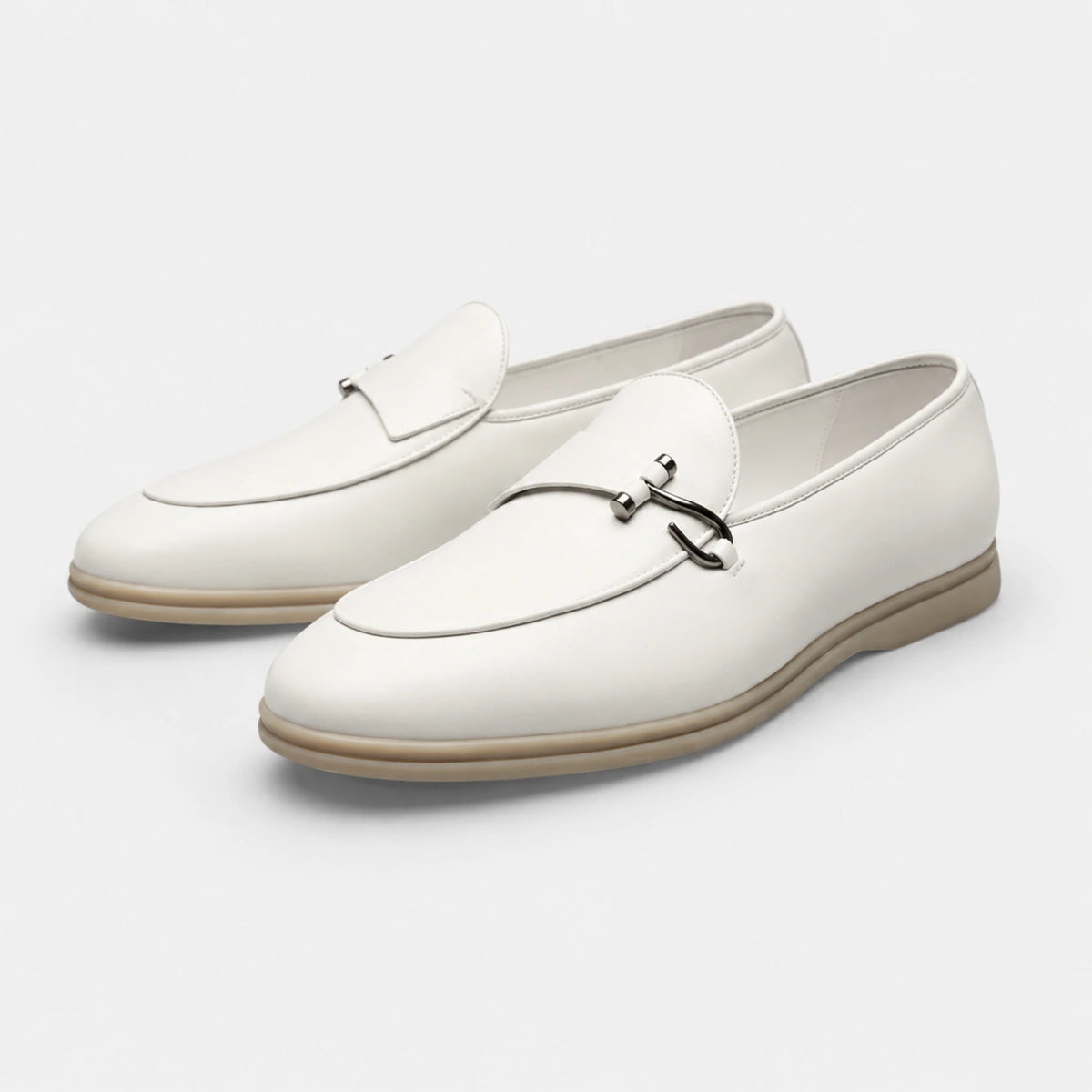 Mocassin en Cuir pour Homme Blanc | Aristide