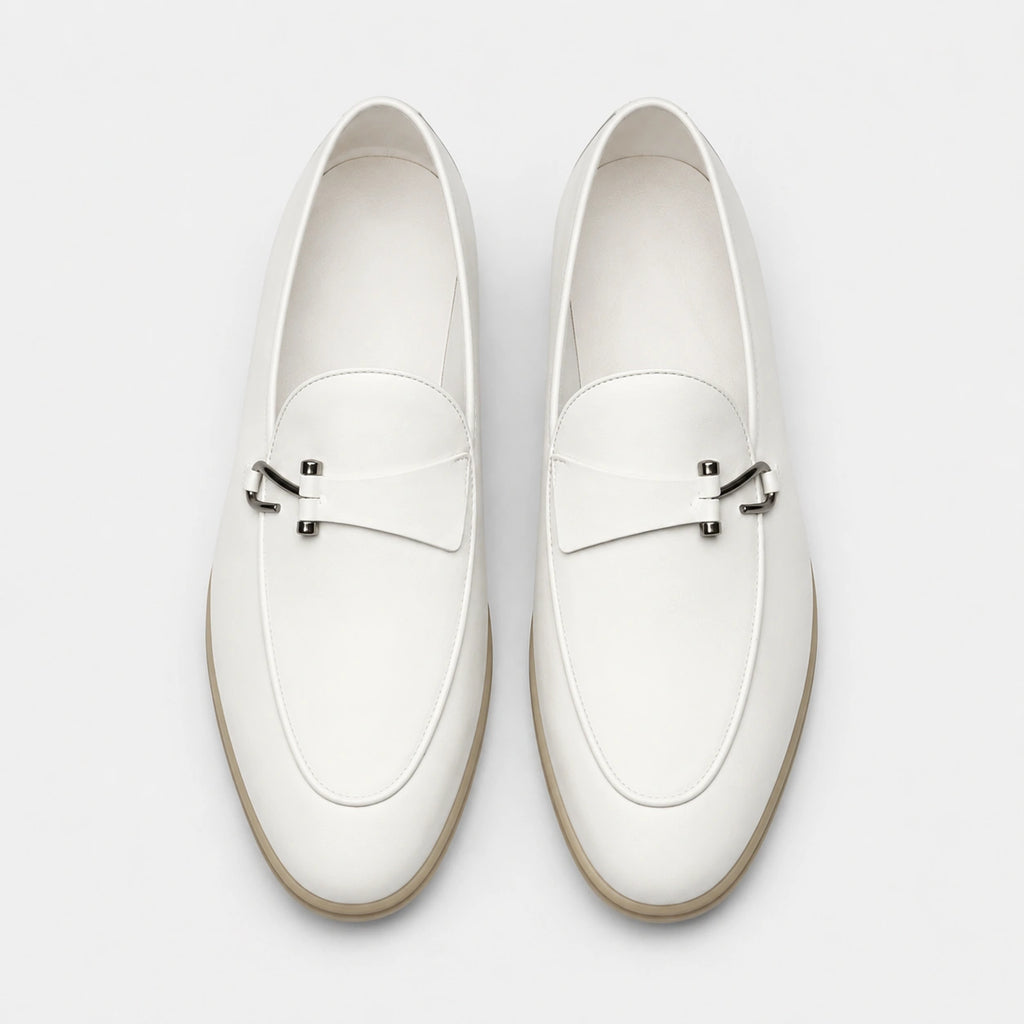 Mocassin en Cuir pour Homme Blanc | Aristide