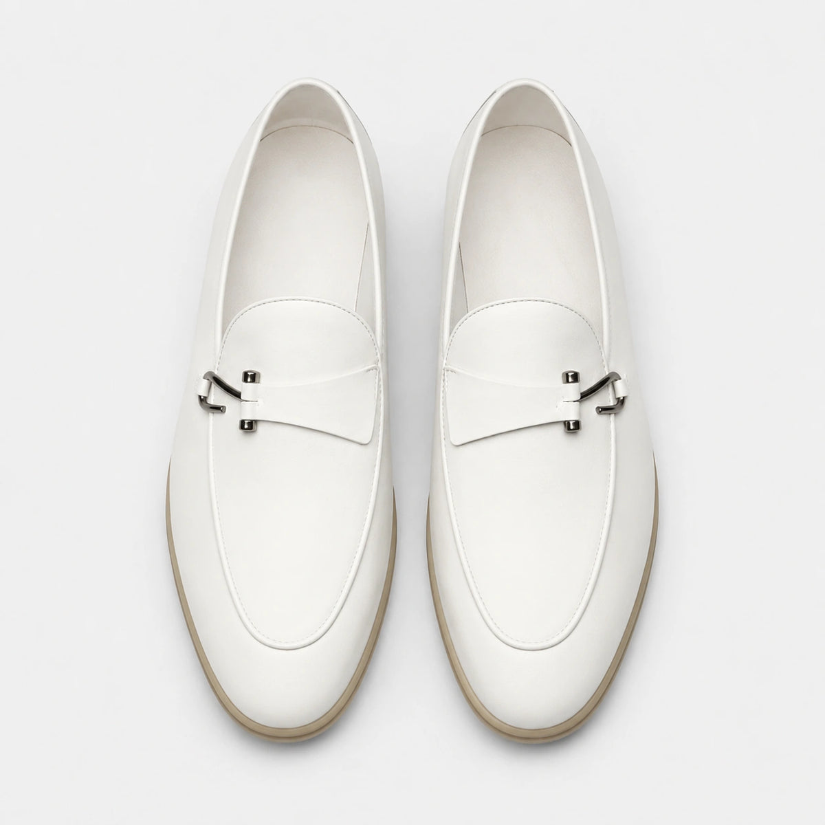 Mocassin en Cuir pour Homme Blanc | Aristide