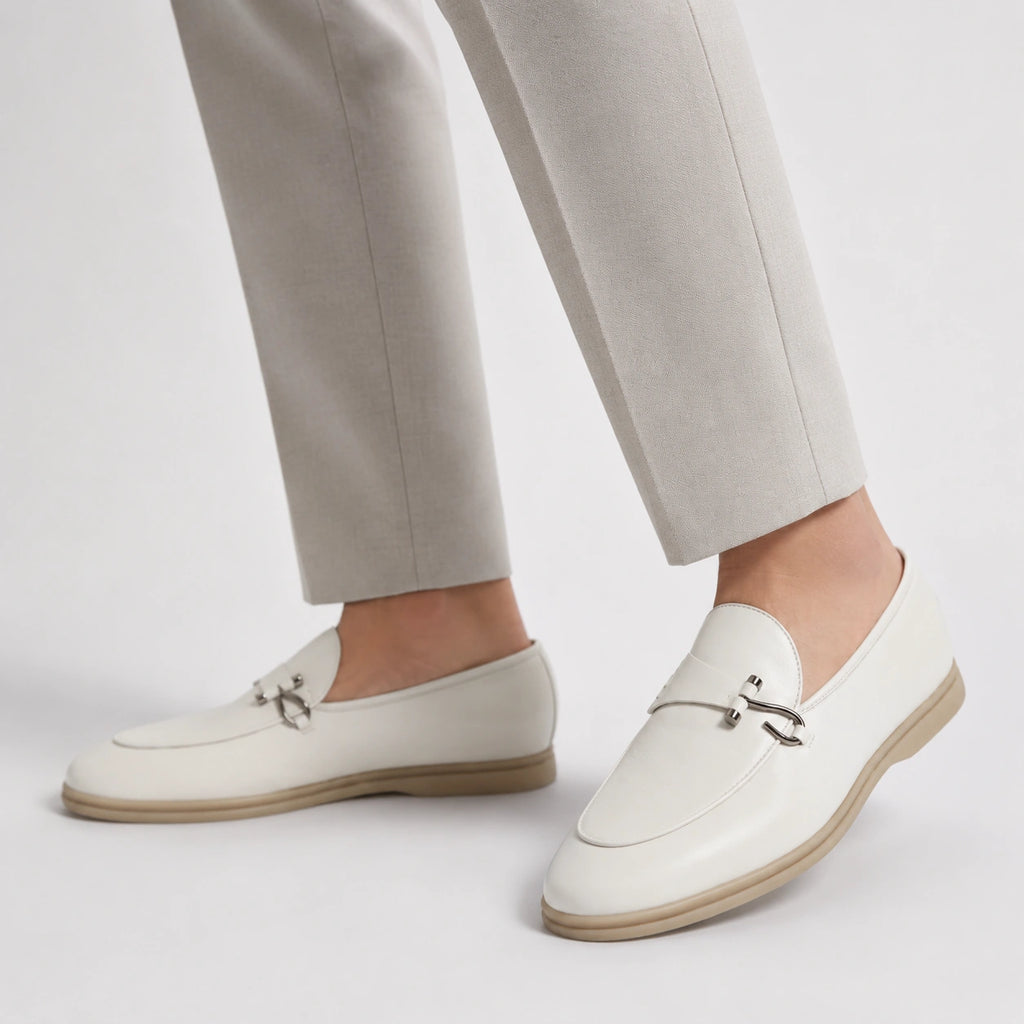 Mocassin en Cuir pour Homme Blanc | Aristide
