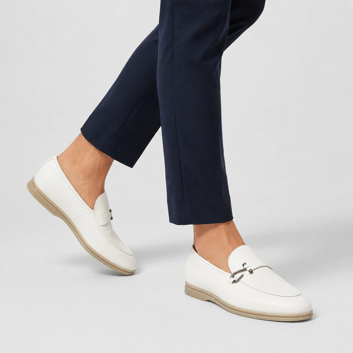 Mocassin en Cuir pour Homme Blanc | Aristide