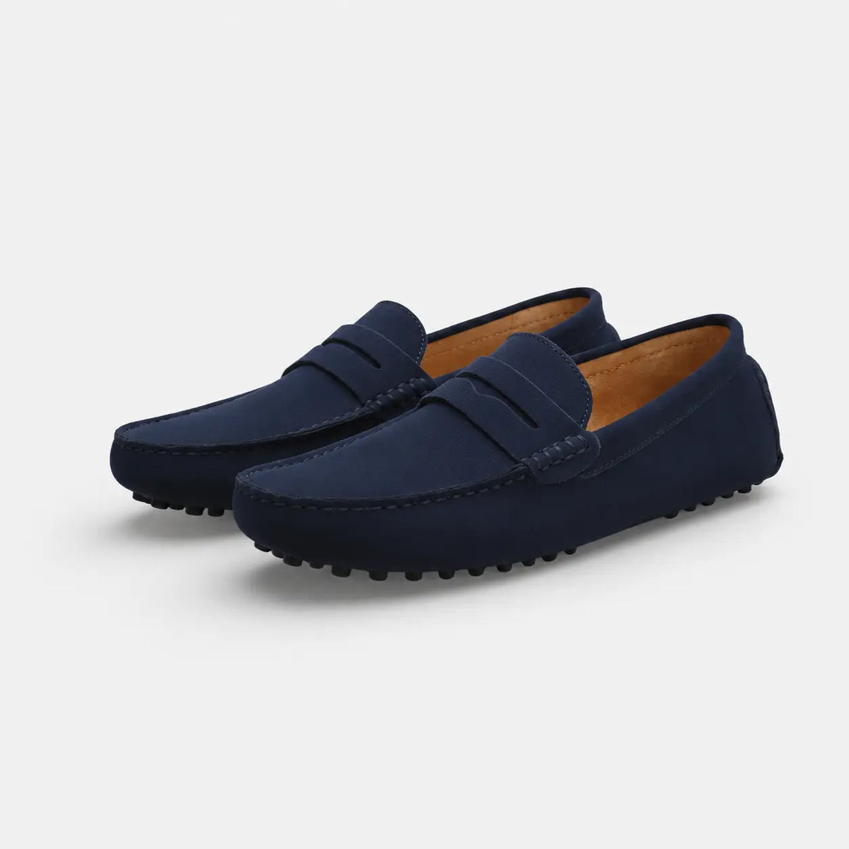 Mocassin pour Homme Daim Bleu Marine | Bastien