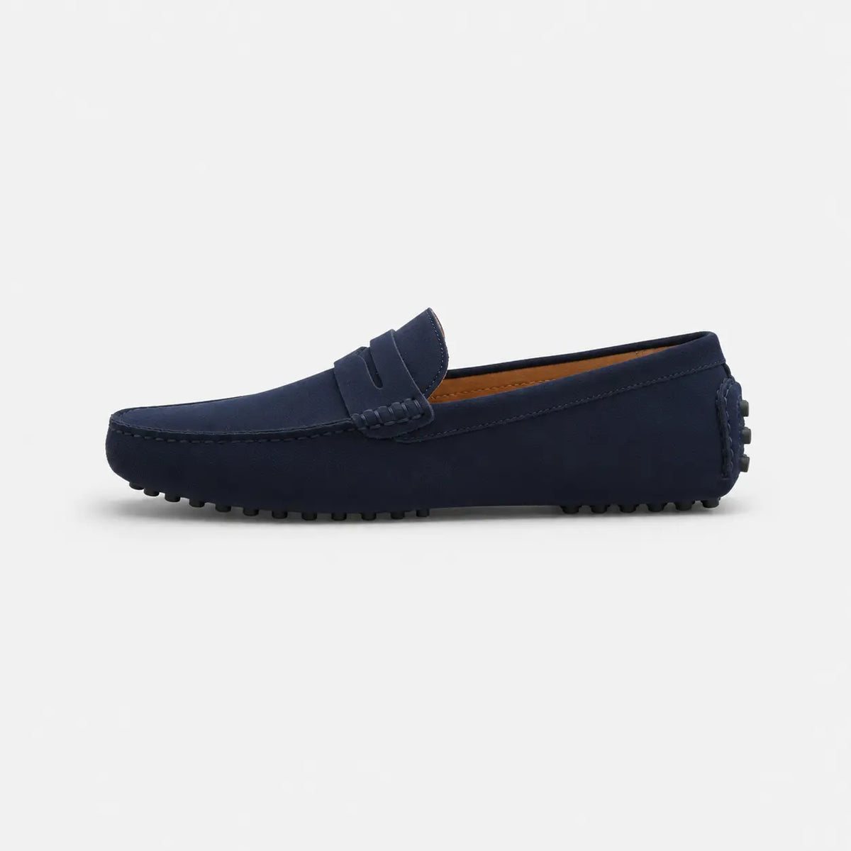 Mocassin pour Homme Daim Bleu Marine | Bastien