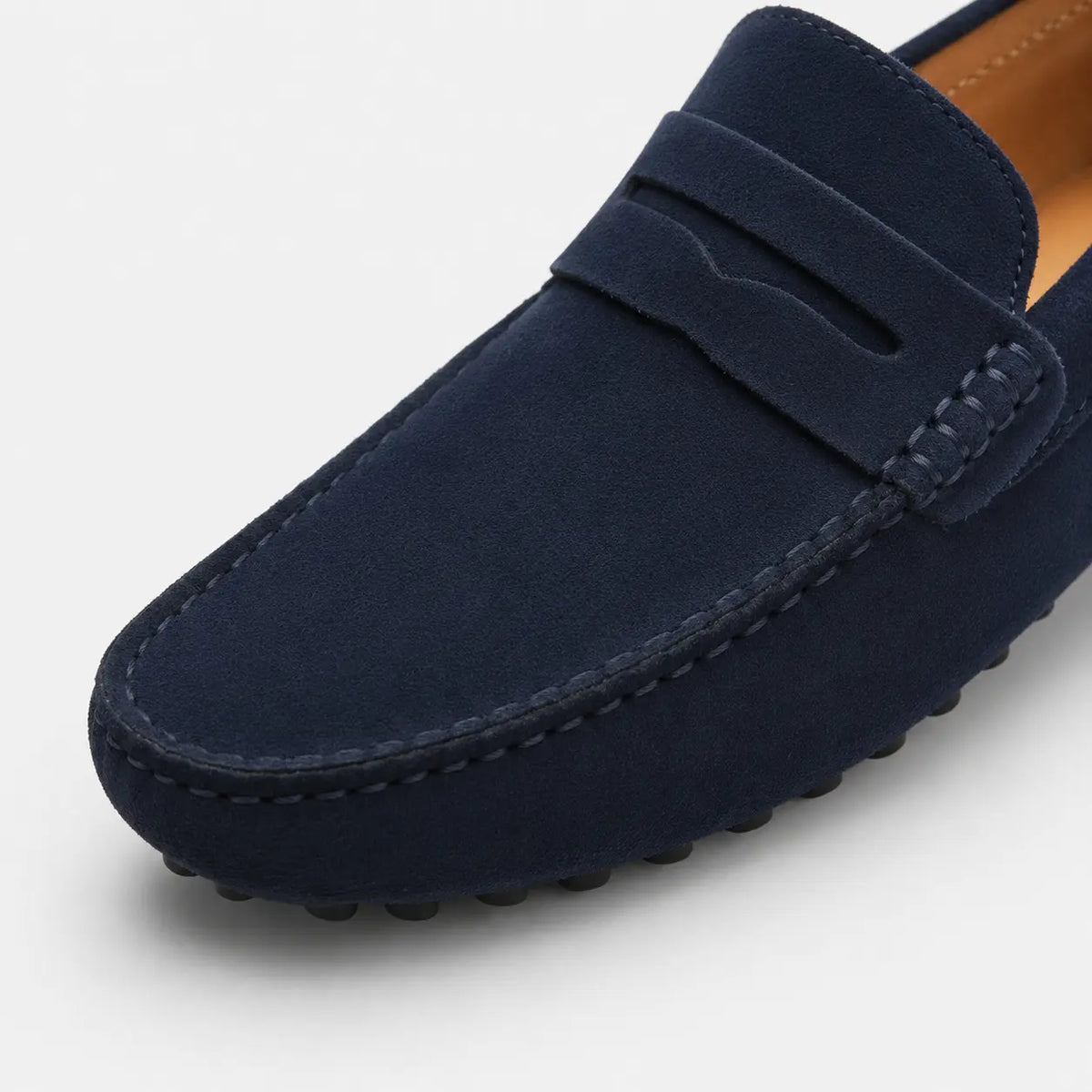 Mocassin pour Homme Daim Bleu Marine | Bastien