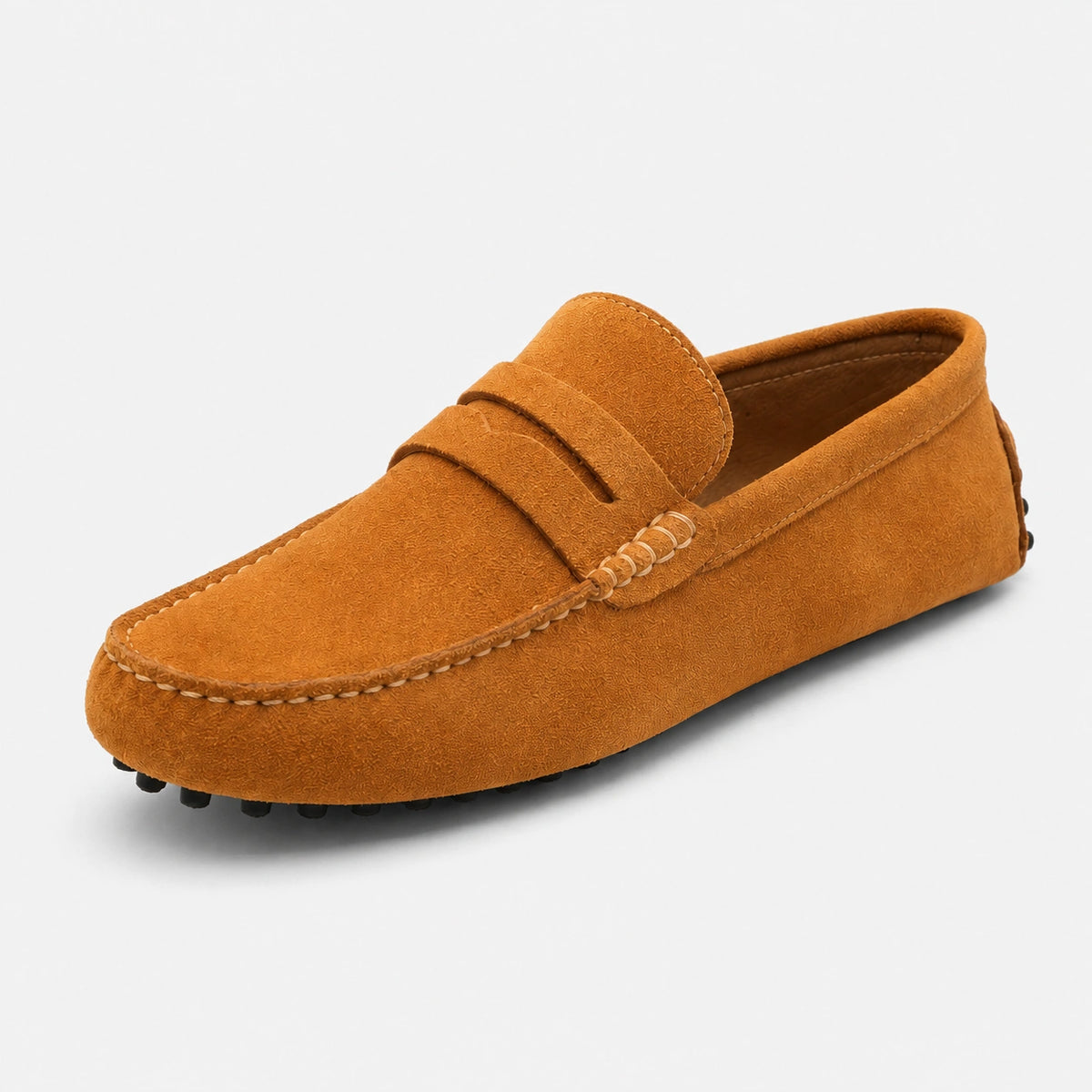 Mocassin Homme Camel Daim | Gustave