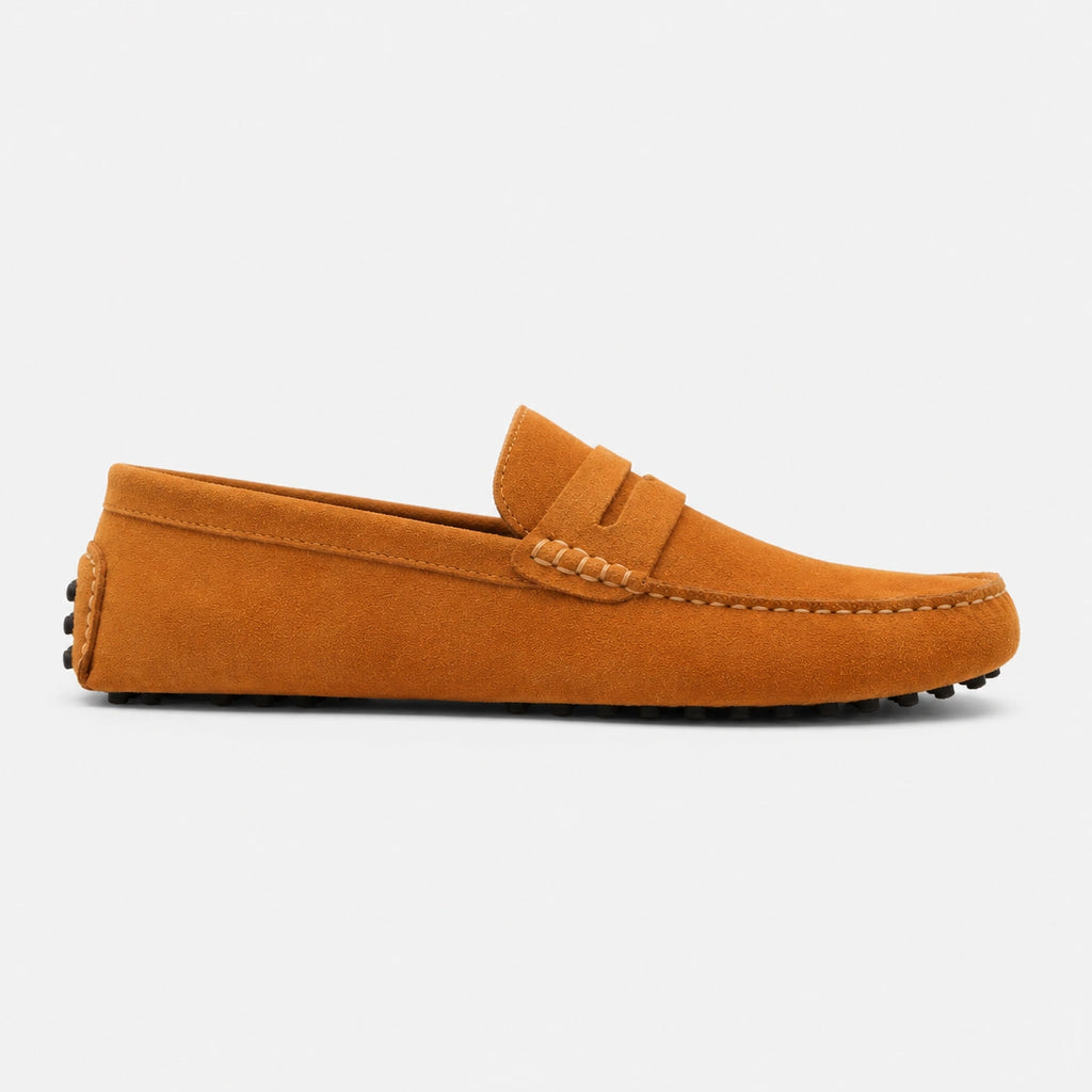 Mocassin Homme Camel Daim | Gustave