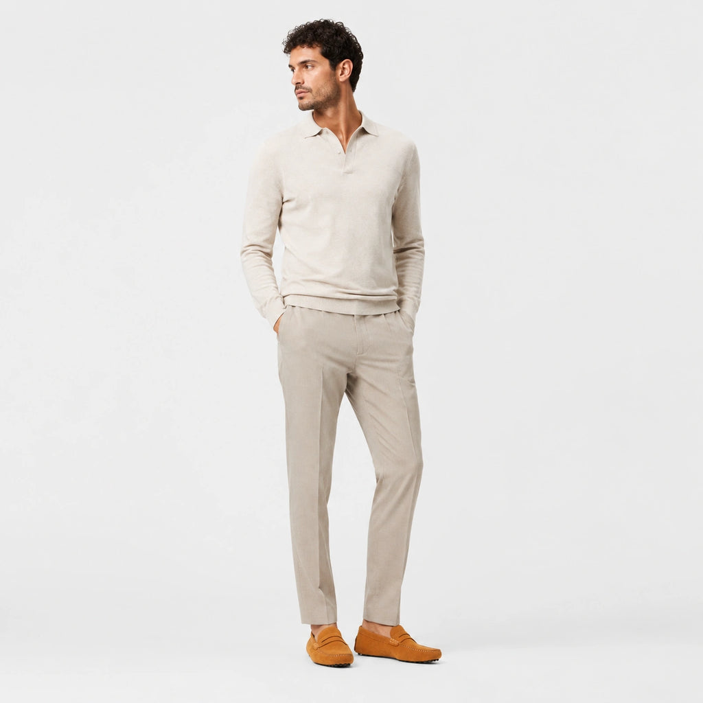 Mocassin Homme Camel Daim | Gustave