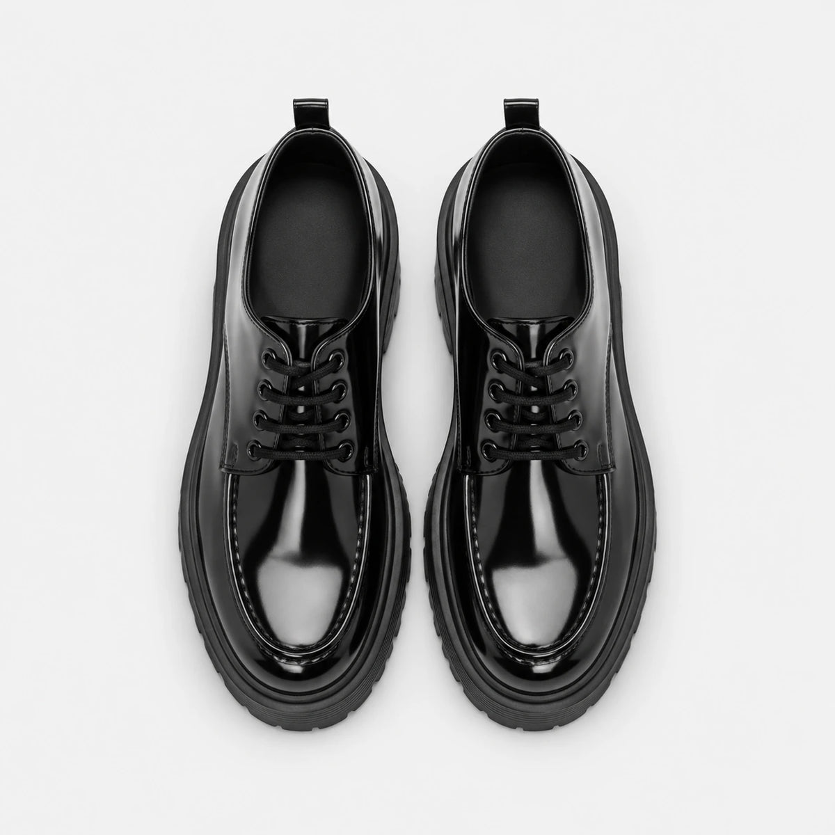 Mocassin Plateforme Cuir Vernis Femme | Manon