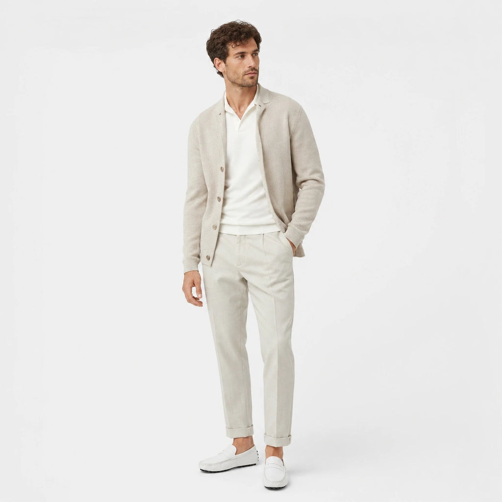 Mocassin pour Bateau en Cuir Vernis Blanc Homme | Mathis