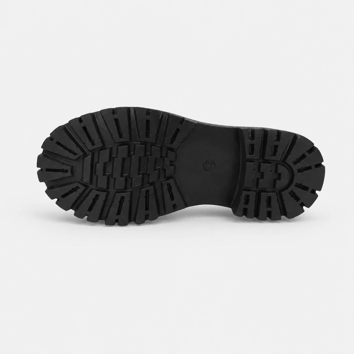 Mocassin Noir Imprimé Léopard Femme | Maureen