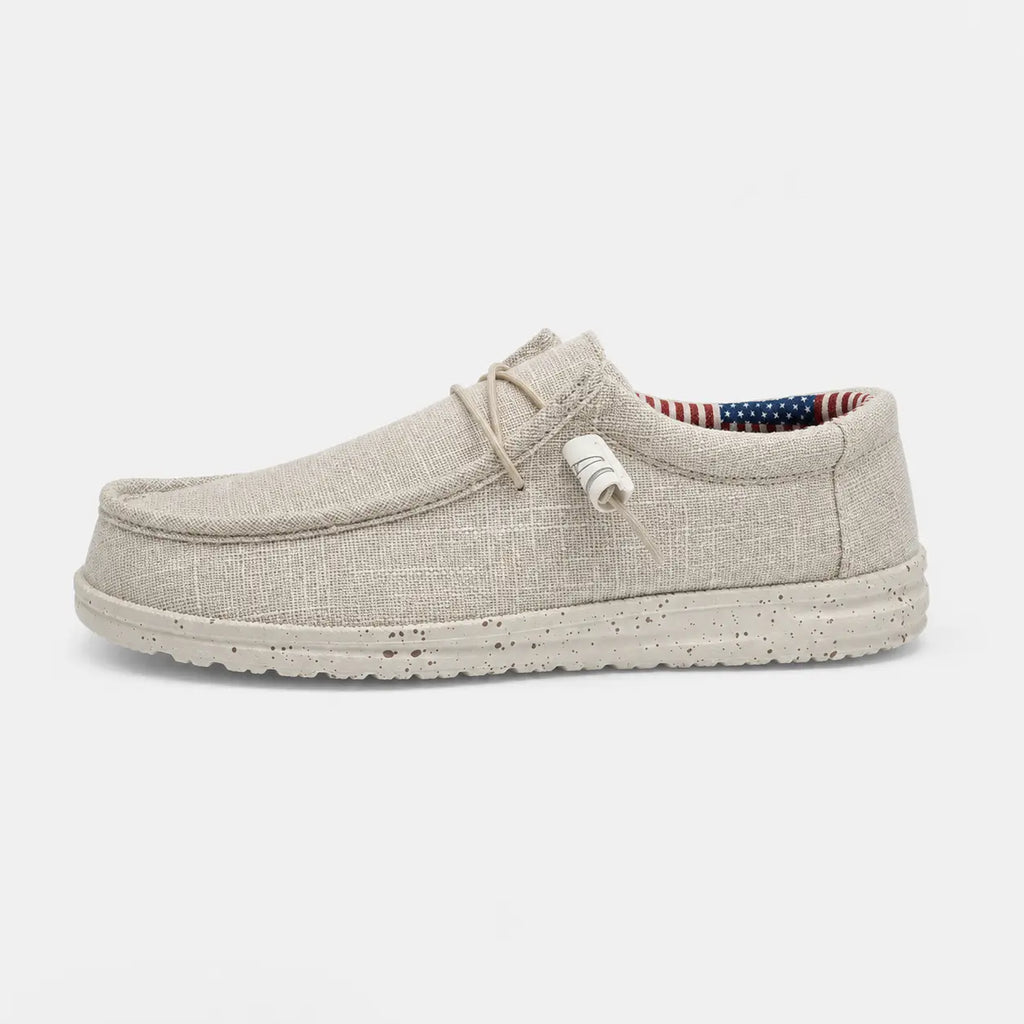 Mocassin Blanc pour Homme à Lacet | Théodore