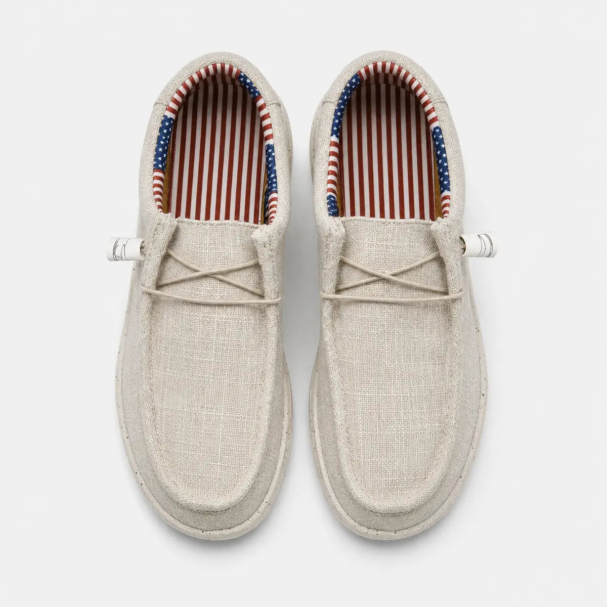 Mocassin Blanc pour Homme à Lacet | Théodore