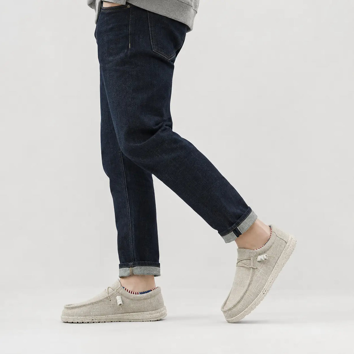 Mocassin Blanc pour Homme à Lacet | Théodore