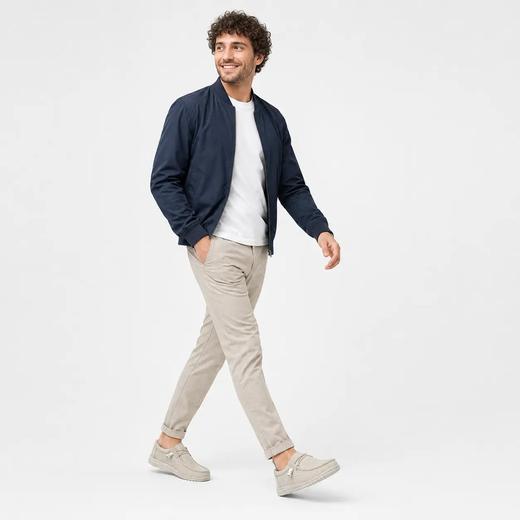 Mocassin Blanc pour Homme à Lacet | Théodore