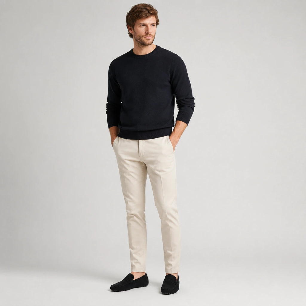 Mocassin Noir Daim Homme Vintage | Tom