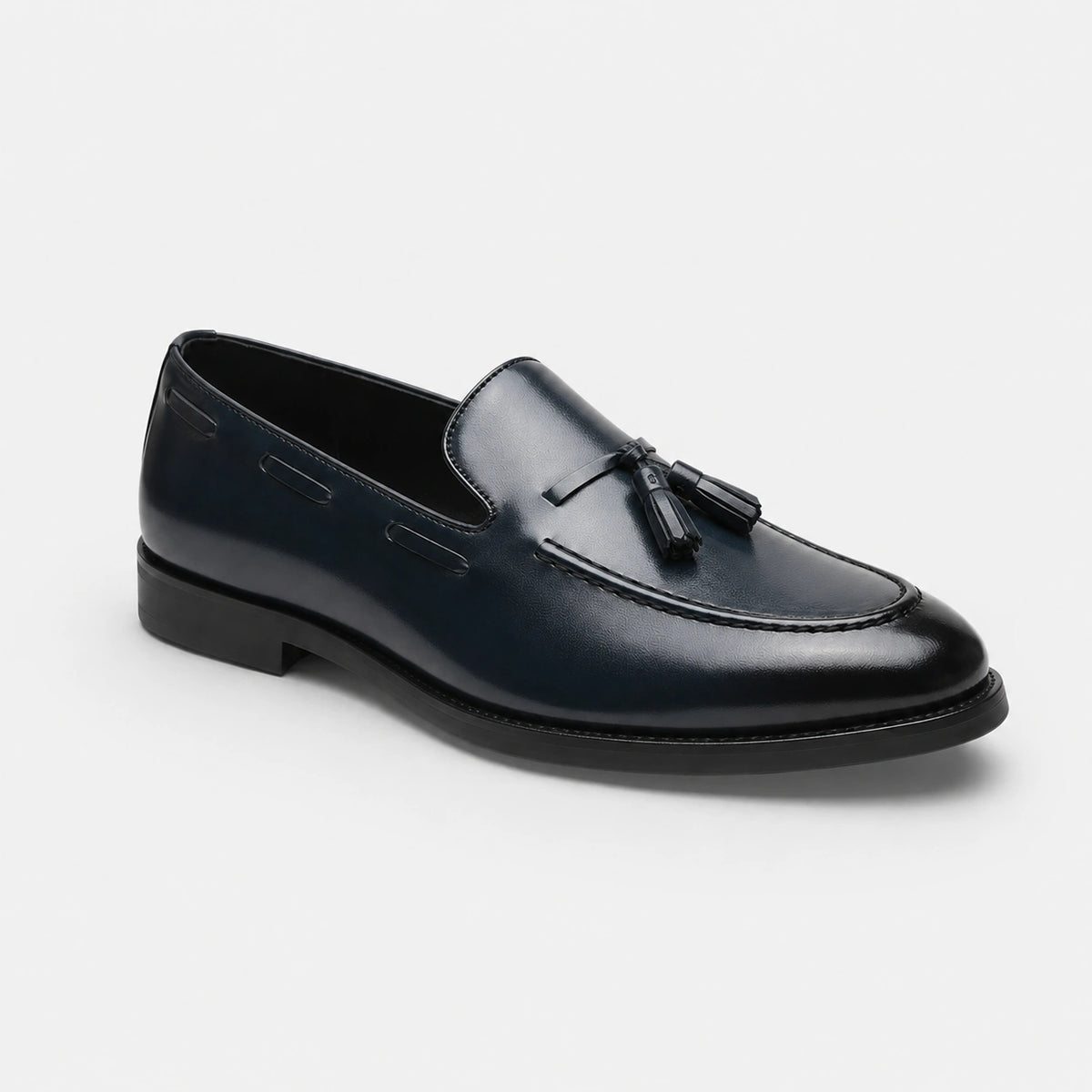 Mocassin en Cuir Marine à Gland Homme | William